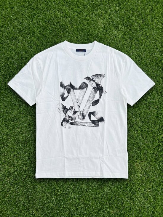 Louis Other - Louis Vuitton Black Bird Printed T Shirt Size Medium